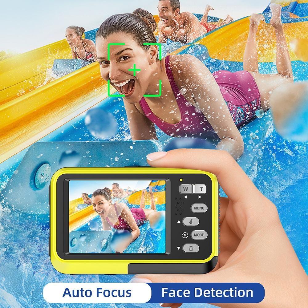 Waterproof 48mp Dual Screen Outdoor Camera - Wdc901 - Green