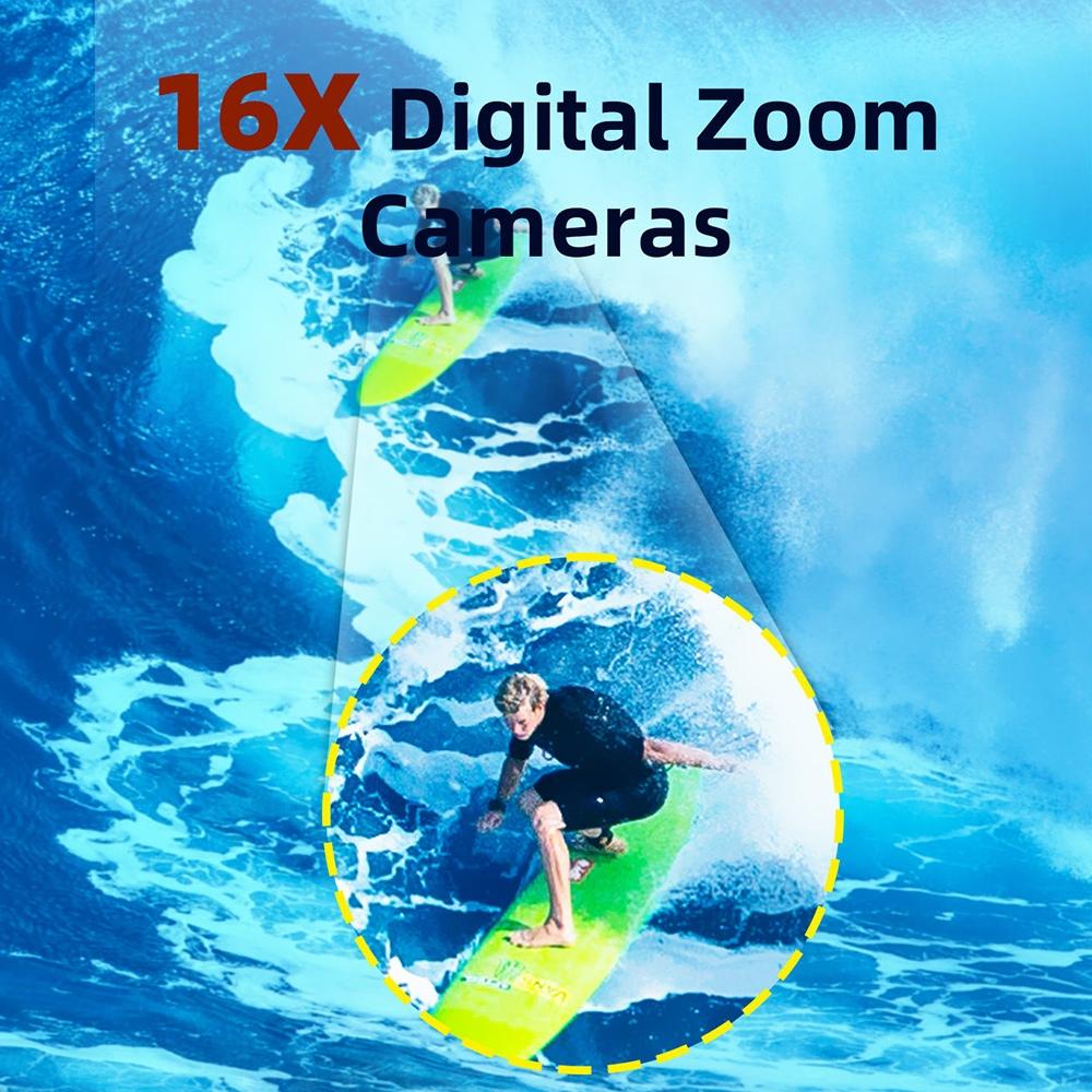 Waterproof 48mp Dual Screen Outdoor Camera - Wdc901 - Green