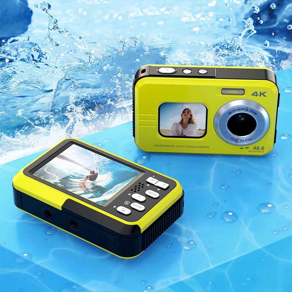 Waterproof 48mp Dual Screen Outdoor Camera - Wdc901 - Green
