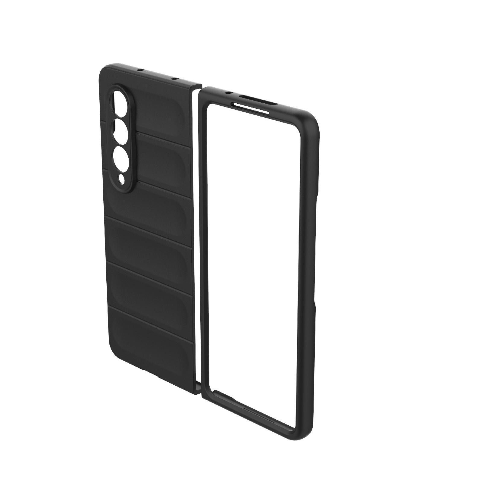 For Samsung Galaxy Z Fold4 5G Foldable Shockproof Phone Case with Magic Shield - Slim Design - Dark Green