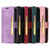 For Samsung Galaxy Z Fold4 5G Leather Dual Buckle Phone Case - Green