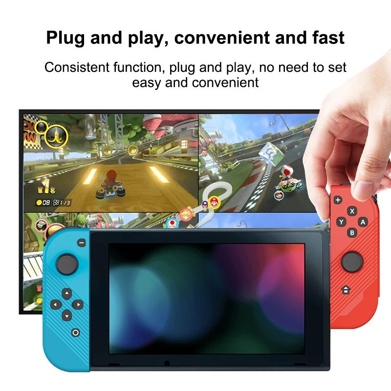 Switch Joy Con Tooth Gamepad - Compact And Colourful - Nt9687D