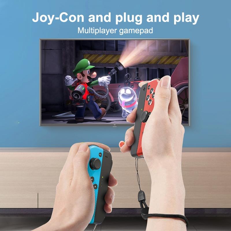 Switch Joy Con Tooth Gamepad - Compact And Colourful - Nt9687D