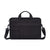 13.3 Inch Portable Laptop Shoulder Bag - Oxford Cloth & Nylon - Black