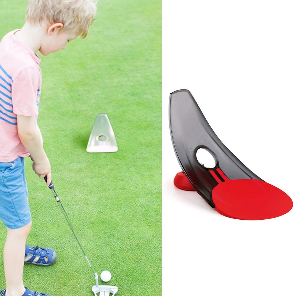 2-pack Indoor / Outdoor Golf Putting Trainer - Orange