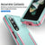 For Samsung Galaxy Z Fold4 5G Shockproof Pc Tpu Case - Blue