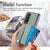For Samsung Galaxy Z Fold4 5G Wristband Phone Case - Khaki
