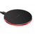 15W Round Wireless Charger Fast Charge - Mirror Black
