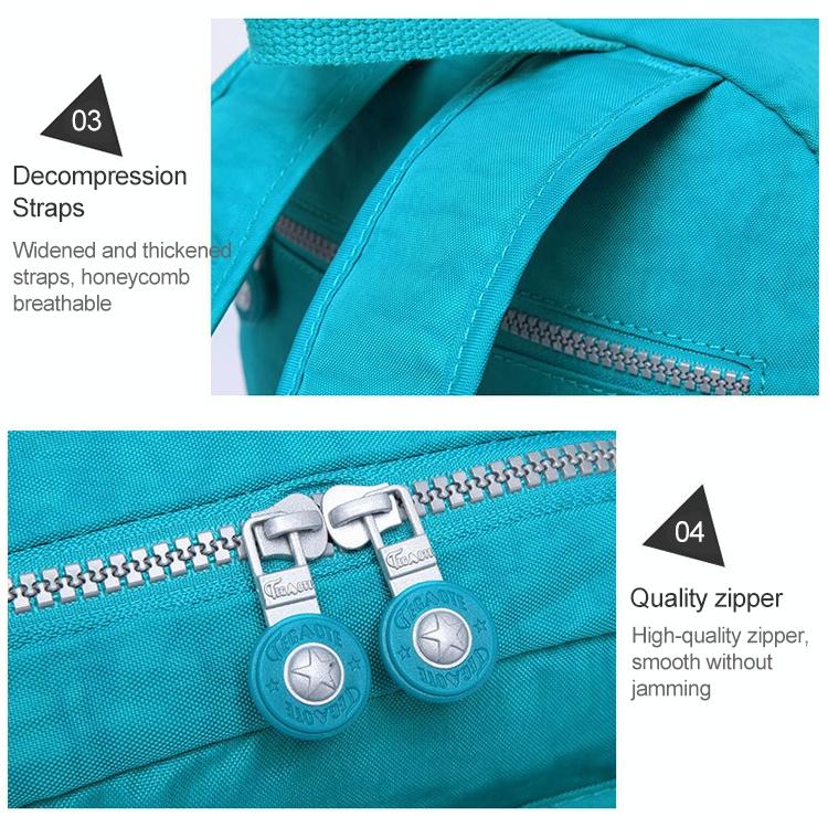 Versatile Teen Backpack for School & Travel - 27x13x37cm - Coffee