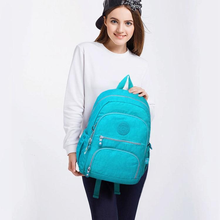 Versatile Teen Backpack for School & Travel - 27x13x37cm - Coffee