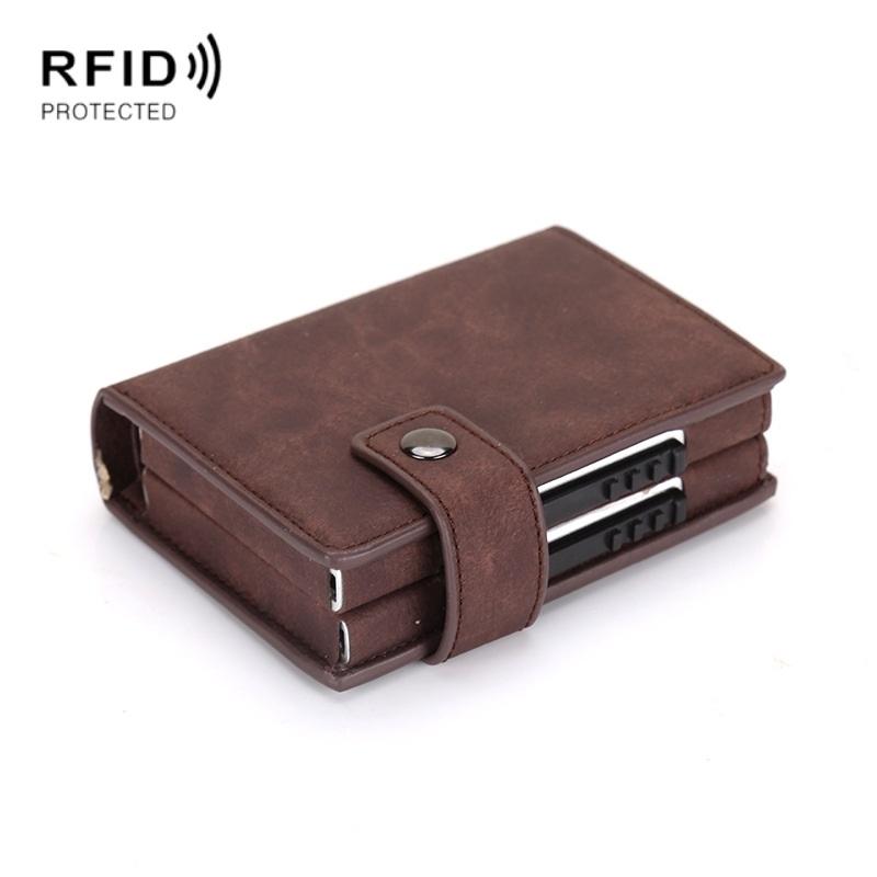 Secure Dual Card Wallet With Rfid Blocking