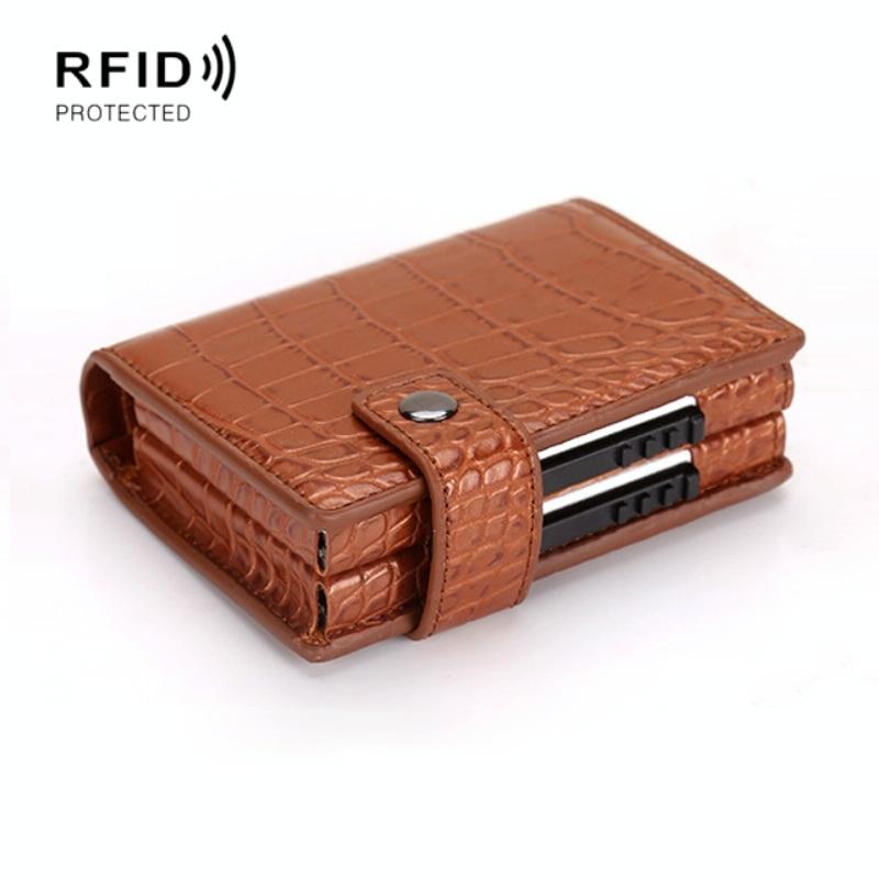 Secure Dual Card Wallet With Rfid Blocking