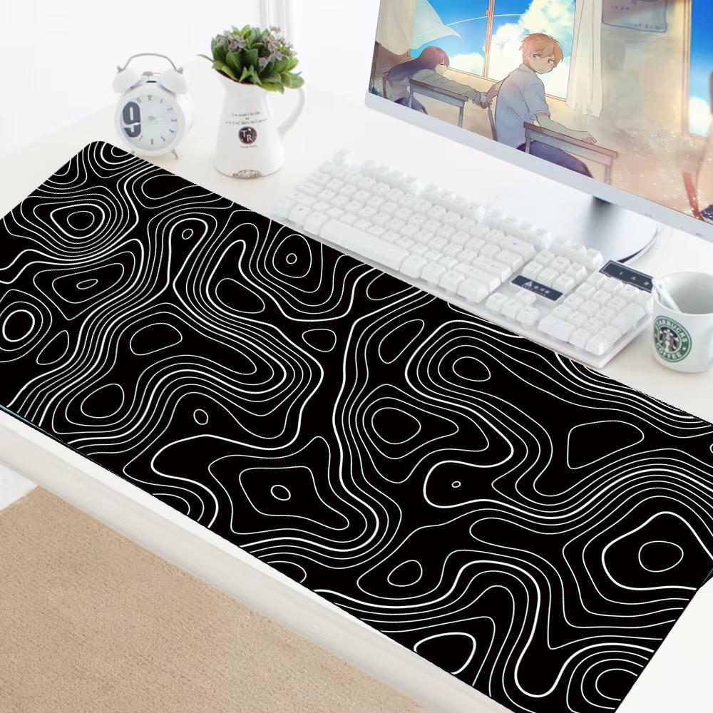 Abstract Gaming Mouse Pad 300 X 600 X 2Mm - Abstract Fluid 34 - 300X600X2Mm