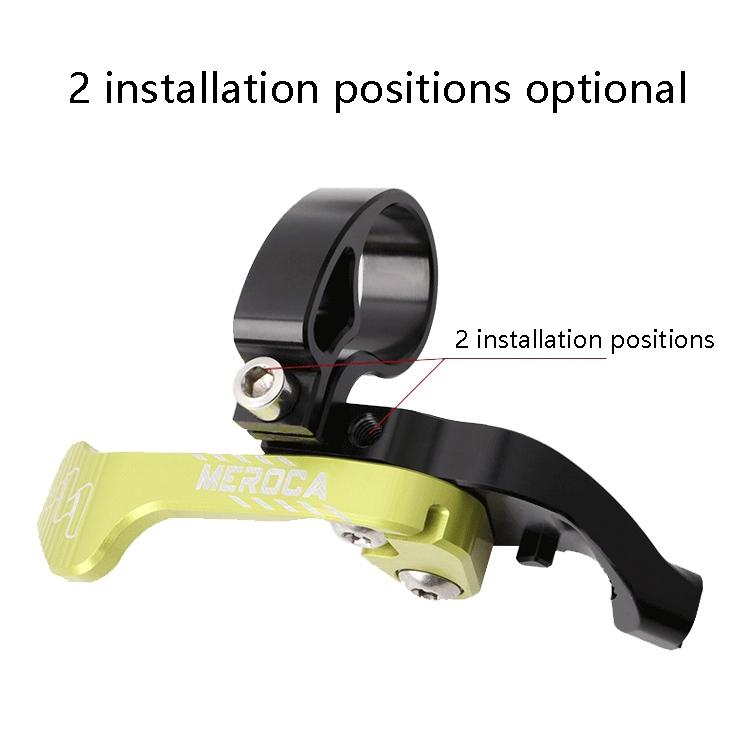 Telescoping Bike Pipeline Control Switch - Black Blue