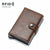 Secure Rfid Blocking Aluminum Card Case - Coffee