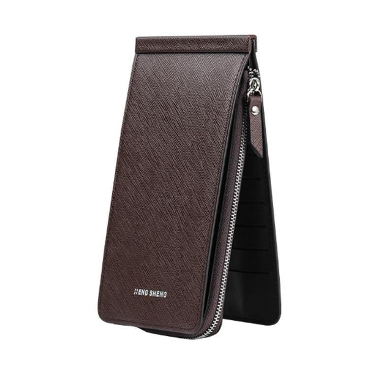 Ultra Thin Multi Card Wallet Multi Function Card Holder - Coffee
