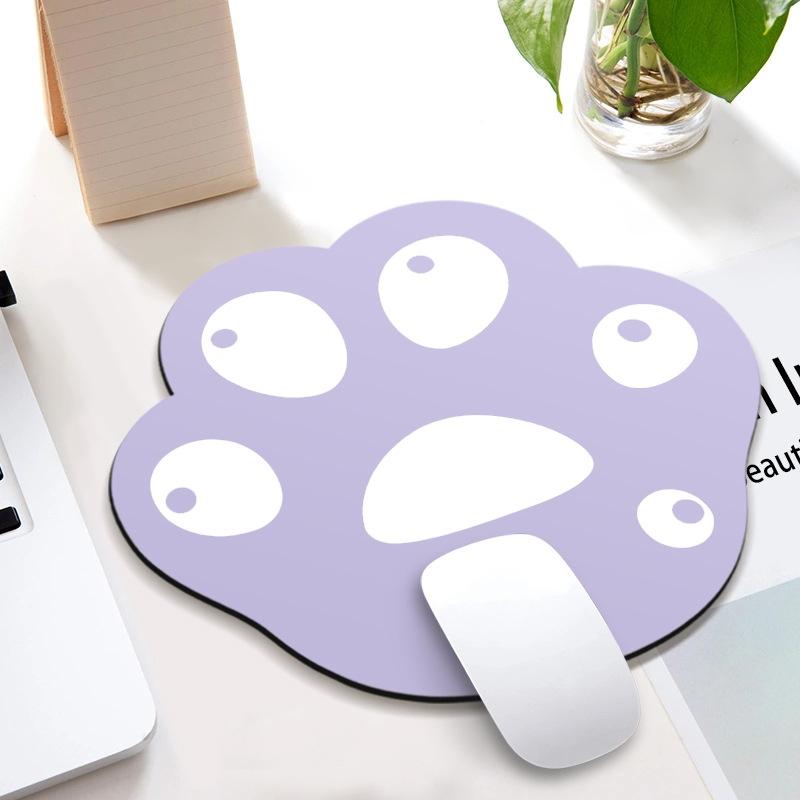 3 Piece Cute Cartoon Cat Claw Mouse Pad Set 280 X 250 X 3Mm - Lavender