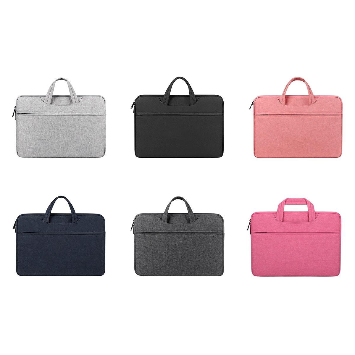 13.3 Inch Waterproof Laptop Handbag With Shock-Absorbing Capacity - Deep Sky Gray