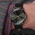 Men Waterproof Steel Mesh Quartz Watch - Ultra-thin - Ultra-Thin Rose Gold Shell White Dial Coffee Band