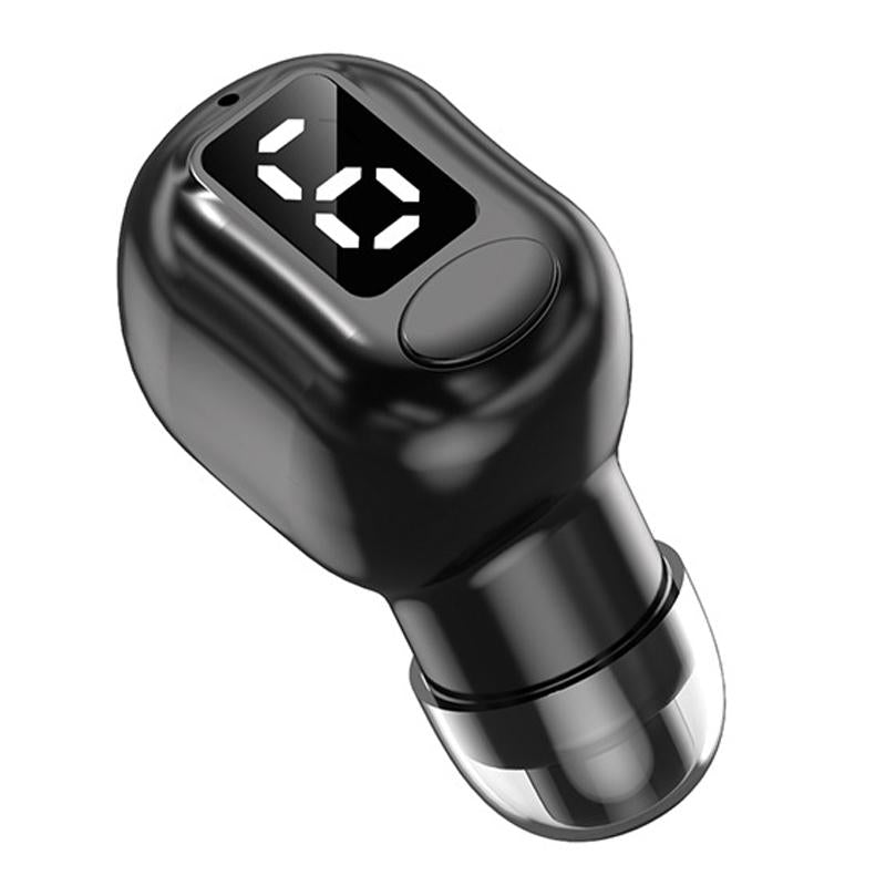 Mini Bluetooth Earphones with M5 Digital Display - Green