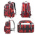 Student Waterproof Printed Backpack - Black Skin