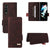 For Samsung Galaxy Z Fold4 5G Leather Flip Case With Magnetic Clasp - Brown