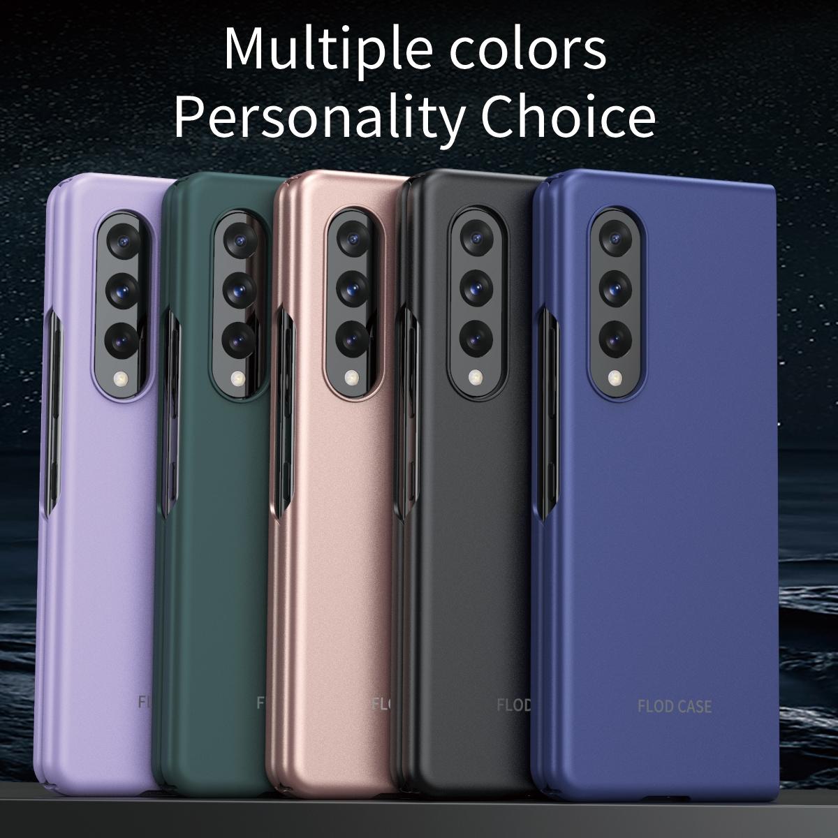For Samsung Galaxy Z Fold4 5G Foldable Shockproof Phone Case - Pink