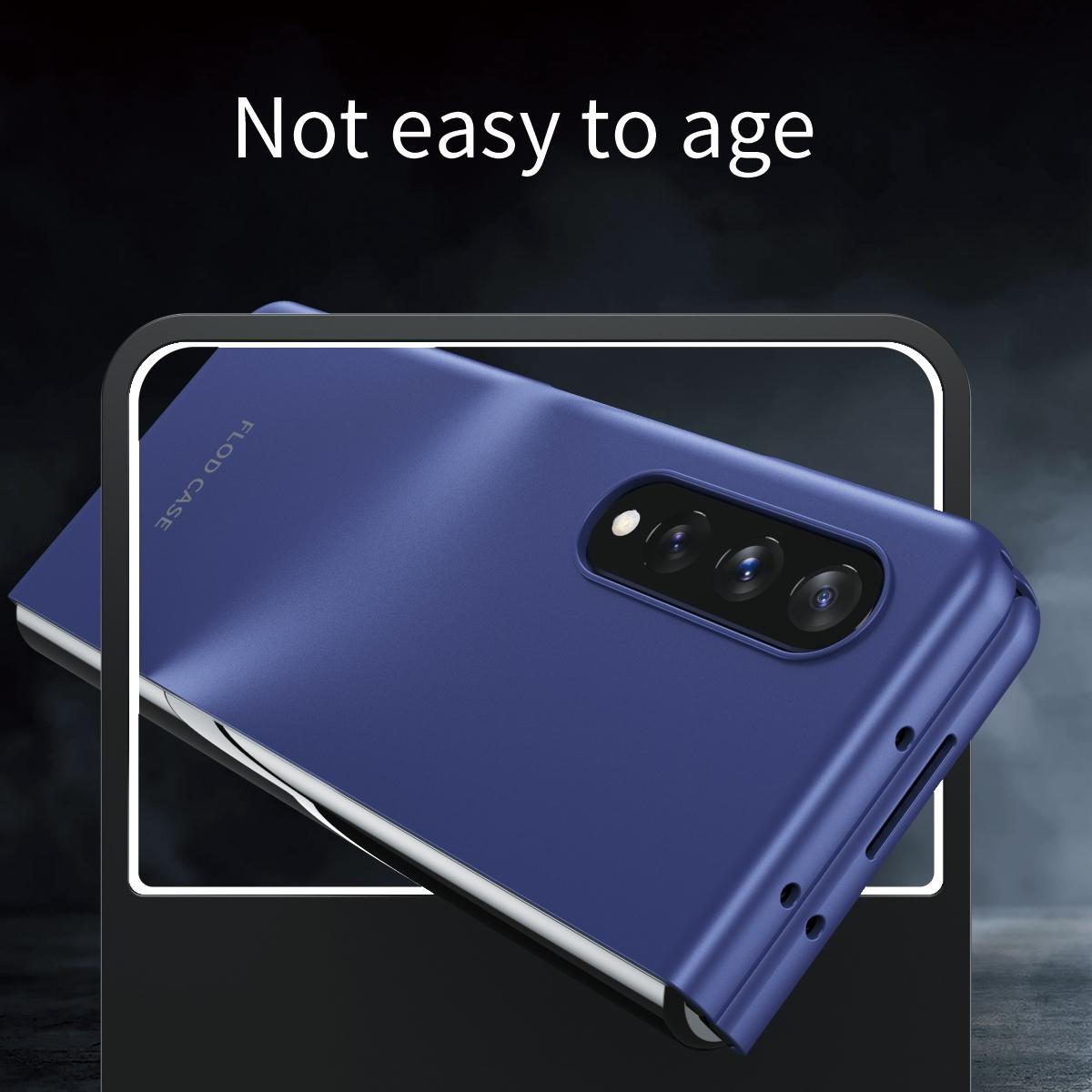 For Samsung Galaxy Z Fold4 5G Foldable Shockproof Phone Case - Pink