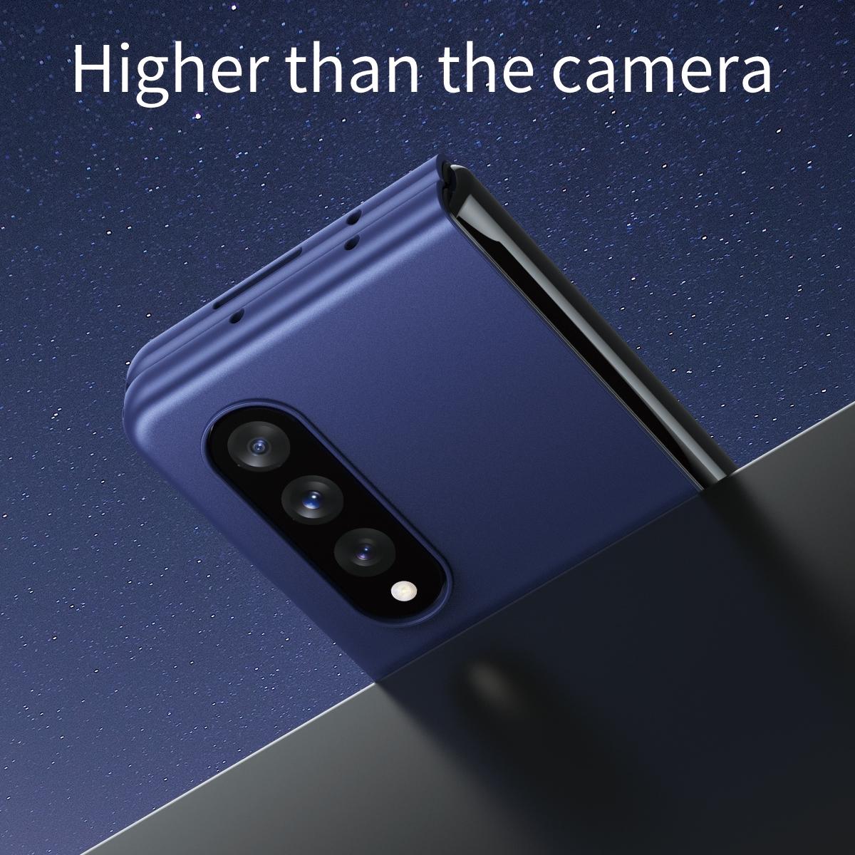 For Samsung Galaxy Z Fold4 5G Foldable Shockproof Phone Case - Pink