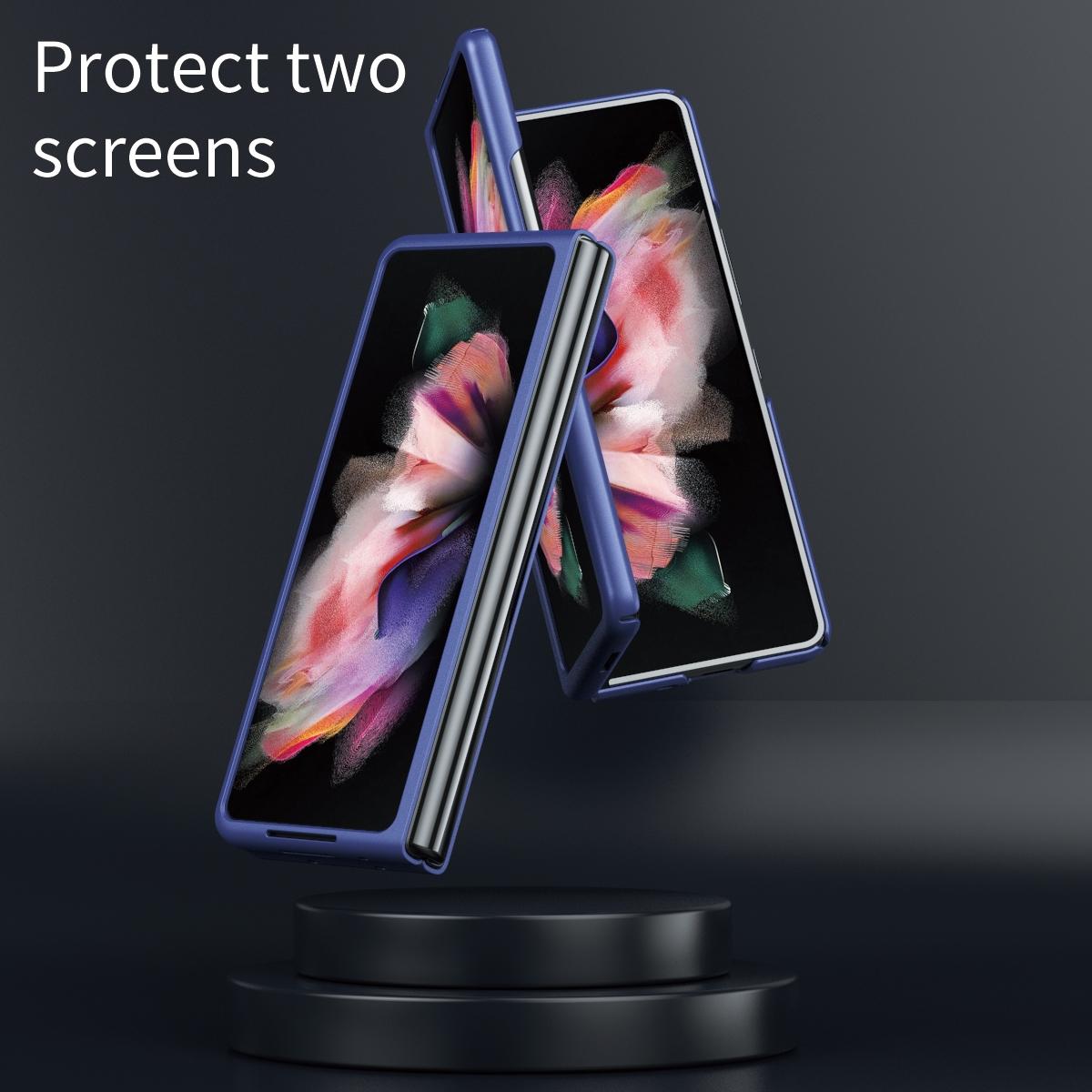 For Samsung Galaxy Z Fold4 5G Foldable Shockproof Phone Case - Pink