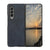 For Samsung Galaxy Z Fold4 5G Dual Tone Calf Texture Shockproof Case - Brown