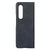 For Samsung Galaxy Z Fold4 5G Dual Tone Calf Texture Shockproof Case - Brown