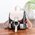 Stylish Ladies Leather Backpack - Soft Pu Material - Coffee