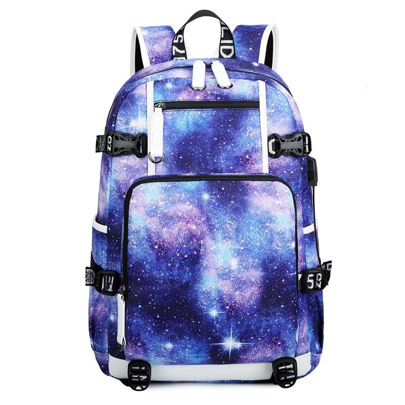Student Thermal Backpack - Lightweight & Durable - Star Blue