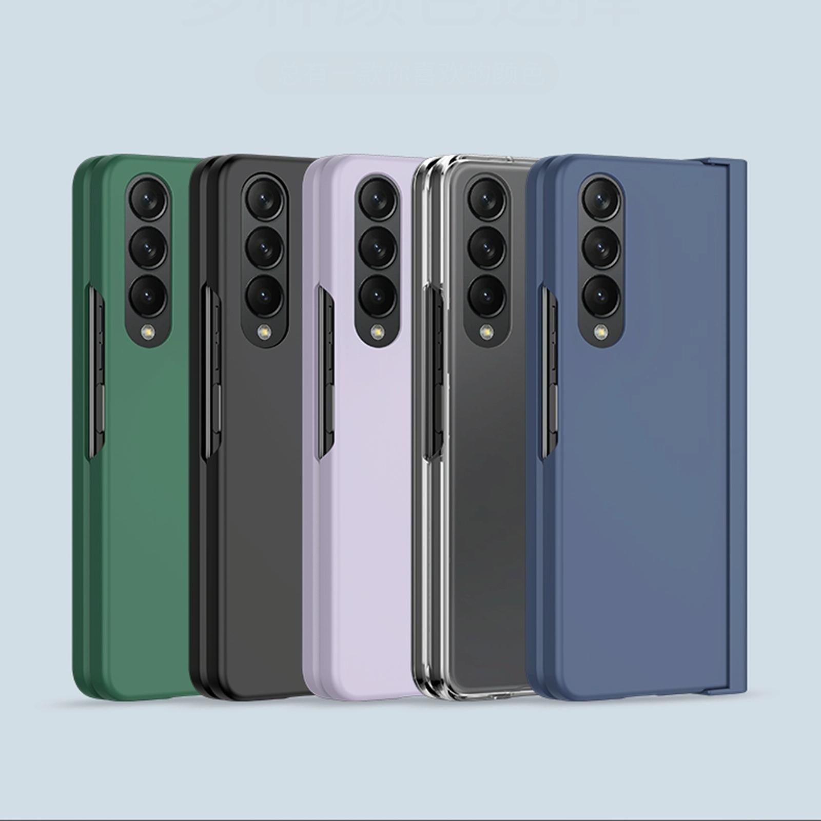 For Samsung Galaxy Z Fold4 5G Integrated Shockproof Case - Transparent