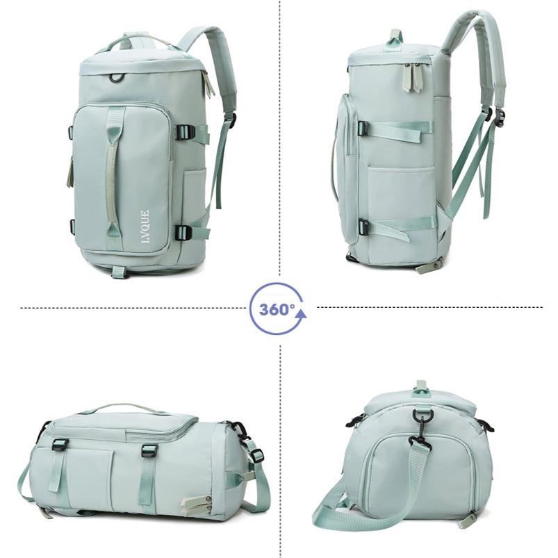 Waterproof Crossbody Travel Backpack - 375l Capacity - Charming Purple