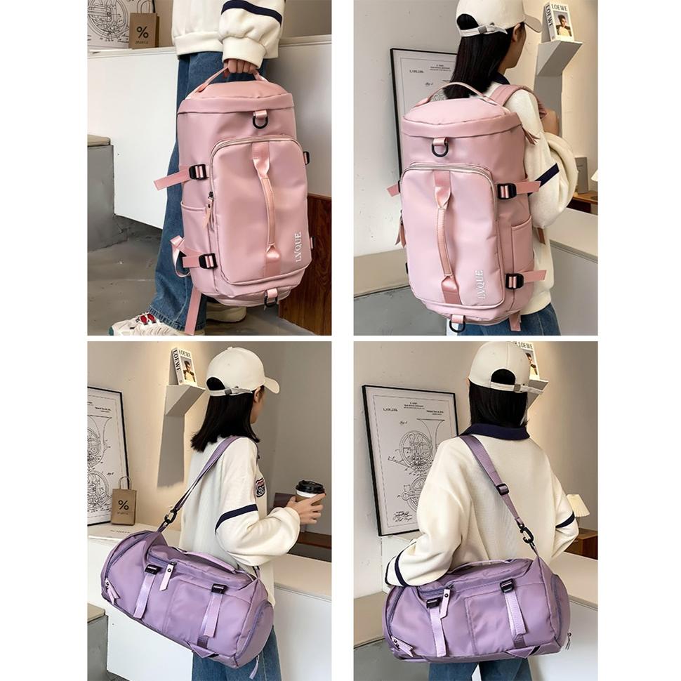 Waterproof Crossbody Travel Backpack - 375l Capacity - Charming Purple