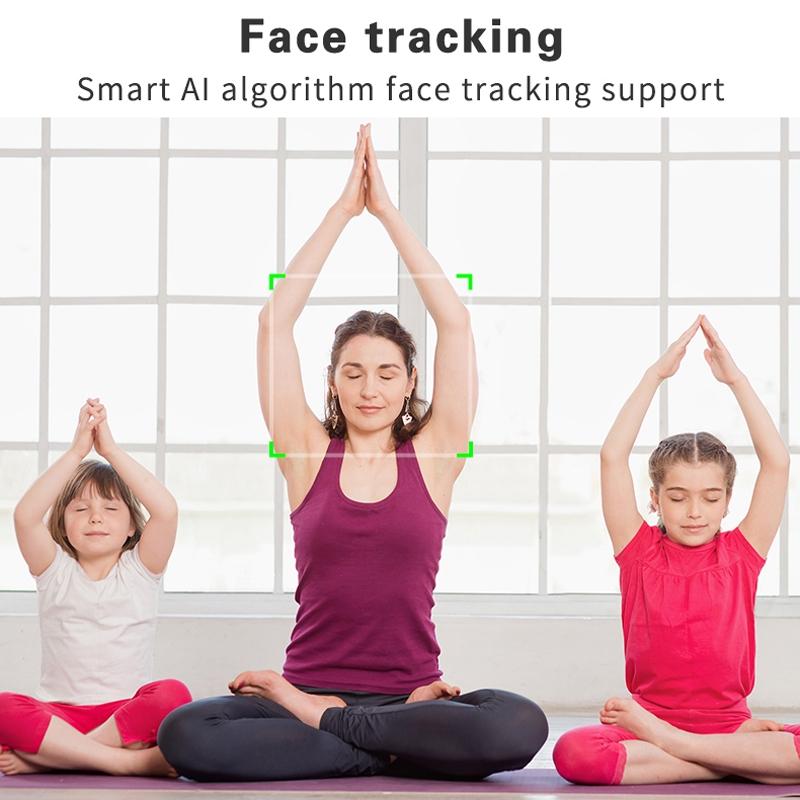 Smart Follow Shot Gimbal for Live Streaming - Rechargeable - Black