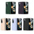 For Samsung Galaxy Z Fold4 5G Foldable Phone Case With Holder - Full Coverage - Dark Purple