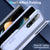 For Samsung Galaxy Z Fold4 5G Foldable Phone Case With Holder - Full Coverage - Dark Purple