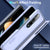 For Samsung Galaxy Z Fold4 5G Foldable Phone Case With Holder - Full Coverage - Dark Purple