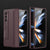 For Samsung Galaxy Z Fold4 5G Foldable Magnetic Hinged Case - Gold