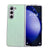For Samsung Galaxy Z Fold4 5G Geometric Gradient Leather Phone Case - Pearlescent Finish - Green