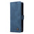 For Samsung Galaxy Z Fold4 5G Metal Button Leather Case - Tree Design - Blue