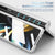 For Samsung Galaxy Z Fold4 5G Foldable Phone Case With Pen Slot - Electroplated - Silver