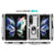 For Samsung Galaxy z Fold4 5G Tpu & Pc Shockproof Phone Case - Gold