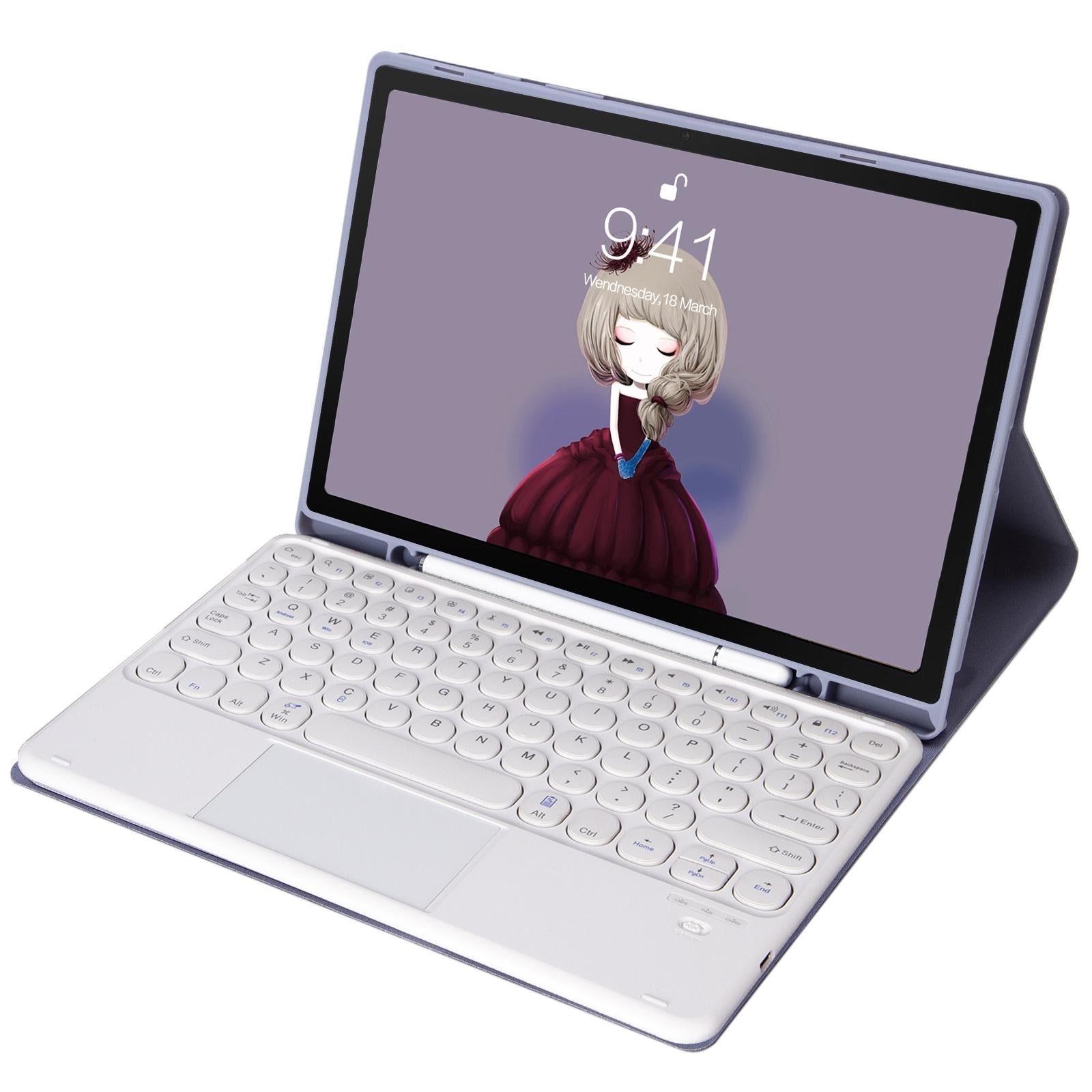 Detachable Bluetooth Keyboard Leather Case For Ipad Pro 11 - Touch Control Skin Texture Candy Colour Black - Eda001493802E