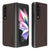 For Samsung Galaxy Z Fold4 5G Leather Shockproof Case - Brown