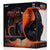 Over-Ear Gaming Headset With Mic & Led Light 2.2M Cable - Orange