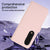 For Samsung Galaxy Z Fold4 5G Foldable Diamond Lattice Phone Case - Pink